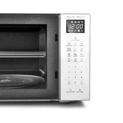 Imagem de Micro-Ondas Panasonic 34 Litros Dupla Refeição Branco ST65LWRUN 110V