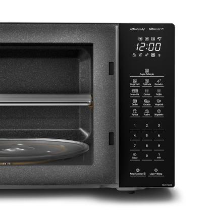 Imagem de Micro-ondas Panasonic 34L Dupla Refeição 900W NNST66NBRUN