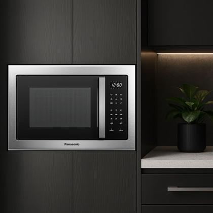 Imagem de Micro-ondas Panasonic de Embutir 30 Litros Inox