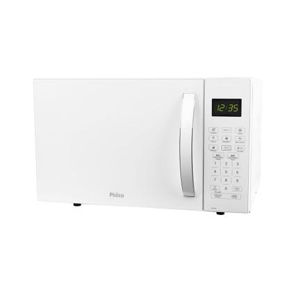 Imagem de Micro-Ondas Philco 20 Litros Multifunções Limpa Fácil Branco PMO23BB  127 Volts