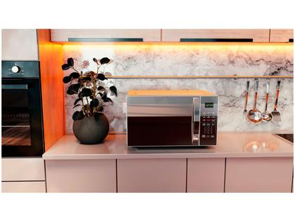 Imagem de Micro-ondas Philco 25L Prata Espelhado PMO28S