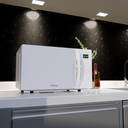 Imagem de Micro-ondas Philco 33L Branco Limpa Fácil 1400W PMO38B