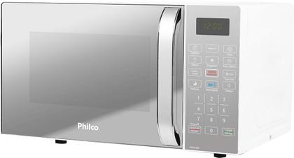 Imagem de Micro-Ondas Philco Espelhado Branco PMO23EB 20L - 127V