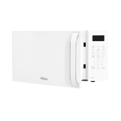 Micro-ondas Philco PMO23BB 20L Branco 1100W Limpa Fácil - 110V Imagem de Micro-ondas Philco PMO23BB 20L Branco 1100W Limpa Fácil - 110V