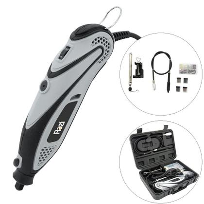 Imagem de Micro retífica 130W com 199 acessórios 21143 - RZ-MR130 (220V)