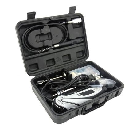 Imagem de Micro retífica 130W com 199 acessórios 21143 - RZ-MR130 (220V)