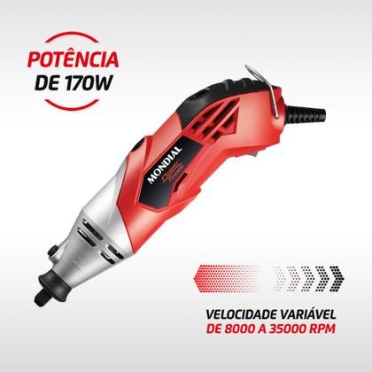 Imagem de Micro Retífica Mondial Power Tools FMR-01