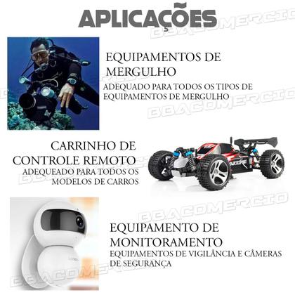 Imagem de Micro Servo Motor 9g Sg90 Kit Com 4 Unidades e Acessórios