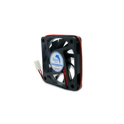 Imagem de Micro Ventilador Cooler Fan Mini 60x60x10 Mm 24v Dc 60mm 6cm Sleeve Bucha Brushless Alta Rotação 2 fios Conector 2 Pinos Modelo BT01-601024HSB2