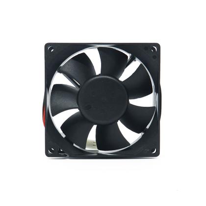 Imagem de Micro Ventilador Cooler Fan Mini 80x80x25 Mm 24v Dc 80mm 8cm Sleeve Bucha Brushless Média Rotação MS