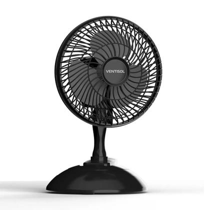 Imagem de Micro Ventilador De Mesa Ventisol Com Clip 20cm 127v
