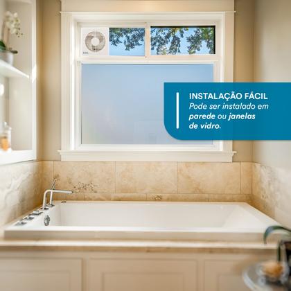 Imagem de Micro Ventilador Exaustor EOS para Banheiro 100mm EVE100 Bivolt