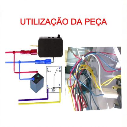 Microchave Interruptor Porta Microondas Electrolux Brastemp 3