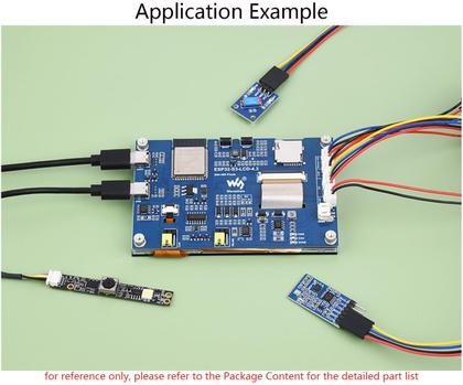 Imagem de Microcontrolador Waveshare ESP32-S3 da placa de desenvolvimento