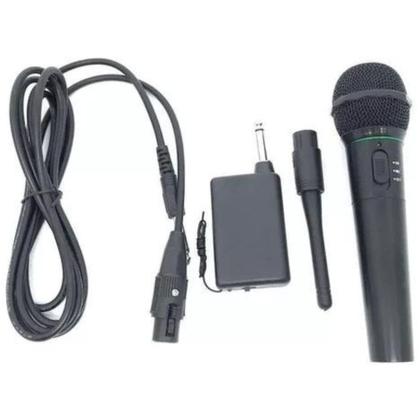 Imagem de Microfone 2 em 1 Com e Sem Fio Profissional B-Max BM-242