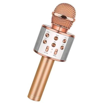 Imagem de Microfone Bluetooth Karaoke Youtuber Gravador Com Som Ws-858