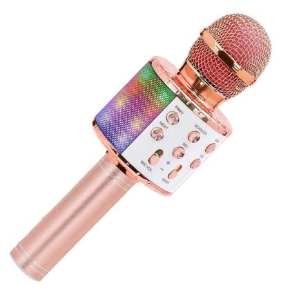 Imagem de Microfone Bluetooth Karaoke Youtuber Gravador Com Som Ws-858