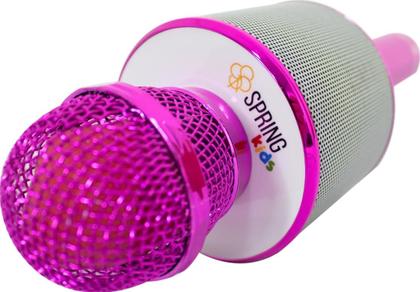 Imagem de Microfone Bluetooth P/ Karaokê Spring Kids SPK 015 Rosa