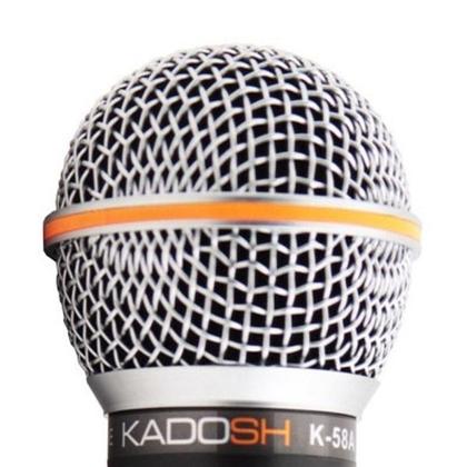Microfone com fio K 58 A - Kadosh ( K58 ) - Microfone Dinâmico