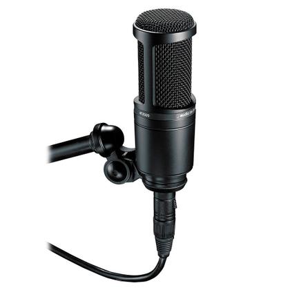 Imagem de Microfone Condensador Audio-Technica, Cardióide, XLRM de 3 pinos - AT2020