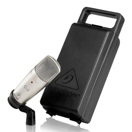 Imagem de Microfone condensador behringer c3 multipadrão cardioide omni figura 8 xlr