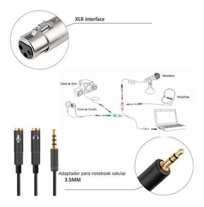 Imagem de Microfone Condensador Completo Estúdio Profissional Mt-1026