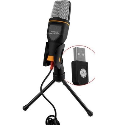 Imagem de Microfone Condensador USB com Tripe