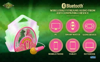 Imagem de Microfone de Karaokê eKids Wicked com Alto-Falante Bluetooth