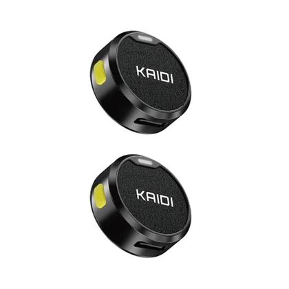 Imagem de Microfone de Lapela Duplo Profissional Tipo C Compatevél com Iphone sem Fio Magnetico Kaidi KMF4-C/A