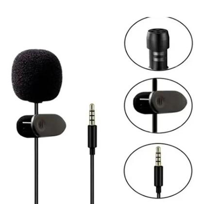 Imagem de Microfone De Lapela Para Celular Smartphone