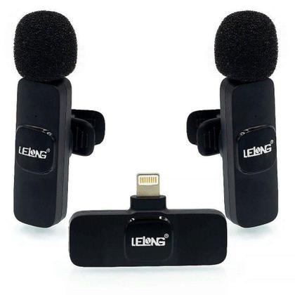 Imagem de Microfone de Lapela para Celulares Lightning LE-932 LeLong