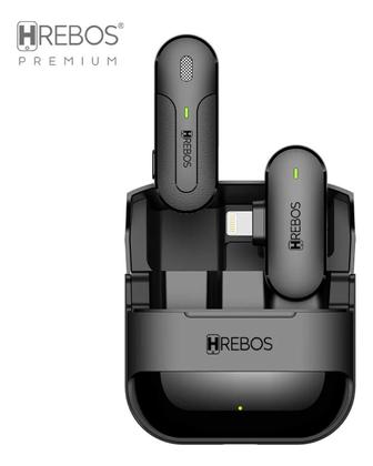 Imagem de Microfone De Lapela S One 70 Mah Lightning If-208 - Hrebos Preto