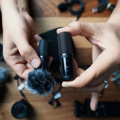 Imagem de Microfone de Lapela Sem Fio Profissional Thronmax Space 2,4Ghz