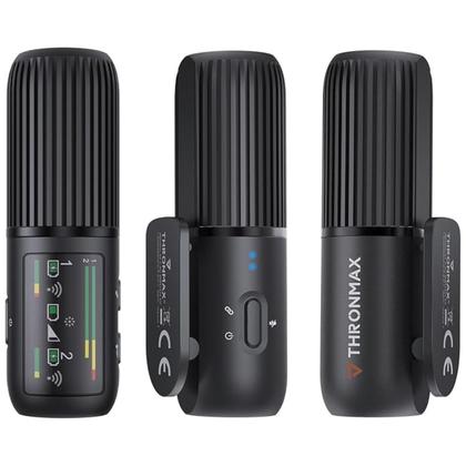 Imagem de Microfone de Lapela Sem Fio Profissional Thronmax Space 2,4Ghz