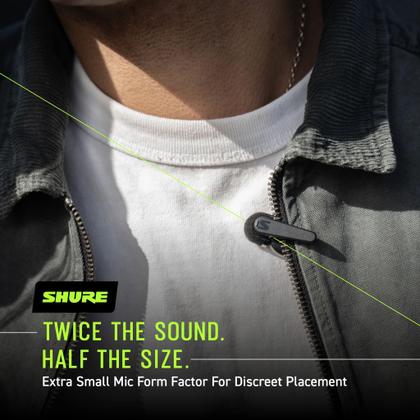 Imagem de Microfone de lapela sem fio Shure MoveMic One para iPhone e Android