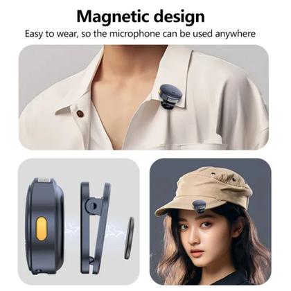 Imagem de Microfone De Lapela Wireless Para Iphone E Android Sem Fio Anti Ruído