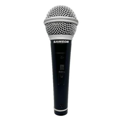 Imagem de Microfone De Mão Samson R21S Com Chave Liga/Desl + Cabo P10