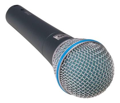 Imagem de Microfone Dinamico Cls Cd58 Com Fio 600 Ohms Profissional