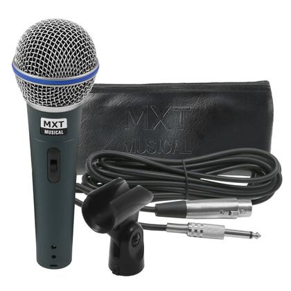 Imagem de Microfone Dinamico Mxt Bt-58 Tipo Beta Sm58 Profissional Nf