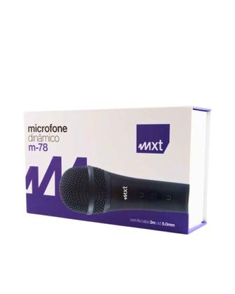 Imagem de Microfone dinâmico profissional com fio 3 metros