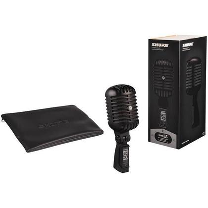 Microfone Dinamico Shure Super 55 BLK Preto - Microfone Dinâmico