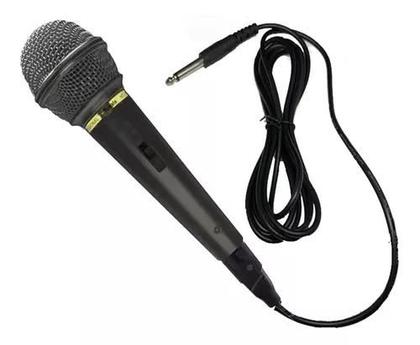 Imagem de Microfone Dinâmico Tomate Com Fio Igreja Karaoke Bar Cabo MT-1018