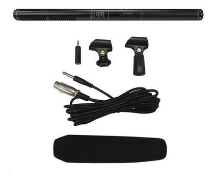Microfone Direcional Shotgun Skypix 321a Condensador Coral