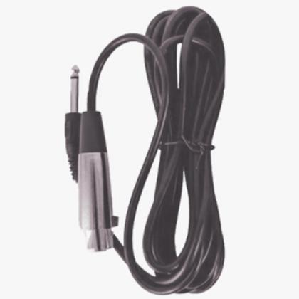 Imagem de Microfone Duplo Com Fio P10 Hoopson Mic-003 Cabo 3 Mt Preto