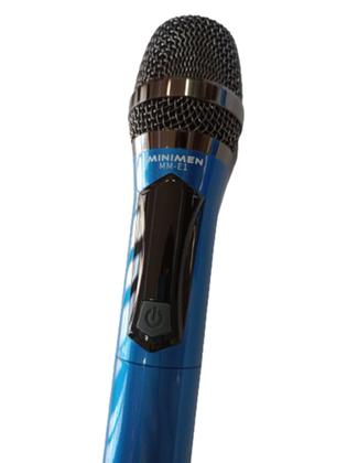 Imagem de Microfone Duplo Sem Fio Profissional Recarregável Dinamico