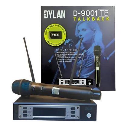 Imagem de Microfone dylan sem fio talkback uhf digital d-9001tb