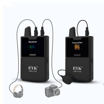 Imagem de Microfone Eyk Ew-c100 Lapela P/ Câmera - Celular E Tablet