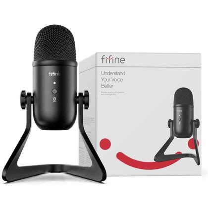 Imagem de Microfone Fifine K678 USB - Preto