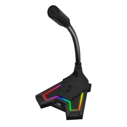 Imagem de Microfone Gamer C3Tech USB 2.0 Omnidirecional 1,6m Preto - MI-G100BK