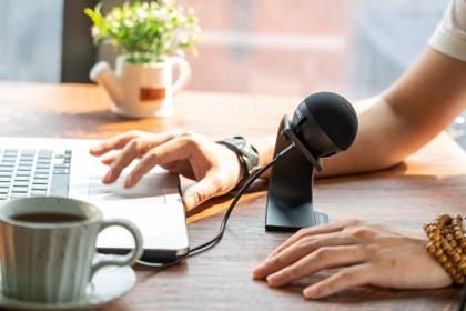 Imagem de Microfone gamer,condensador,Fireball c/ suporte,USB-C,48KHz,16 bits